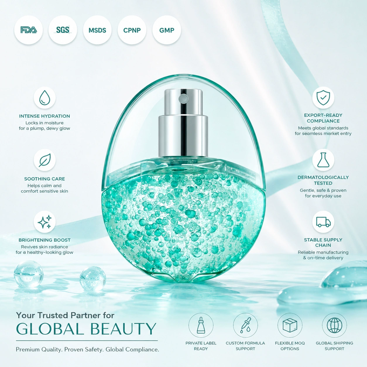 Cross border popular facial essence collagen luminous spray moisturizes nourishes softens moisturizes skin