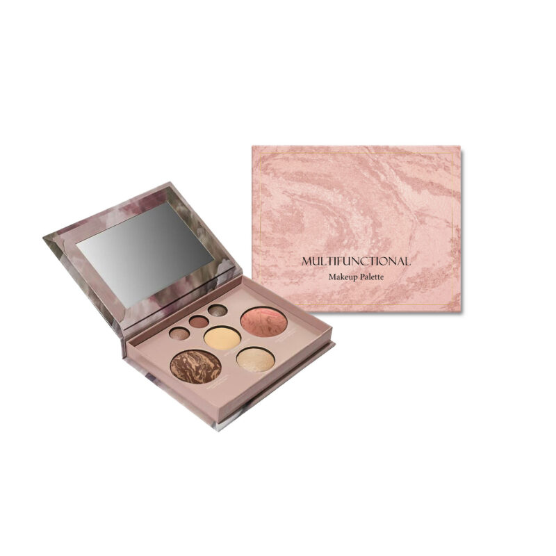 Eye shadow facelift powder blusher highlight one multi-purpose daily portable makeup plate