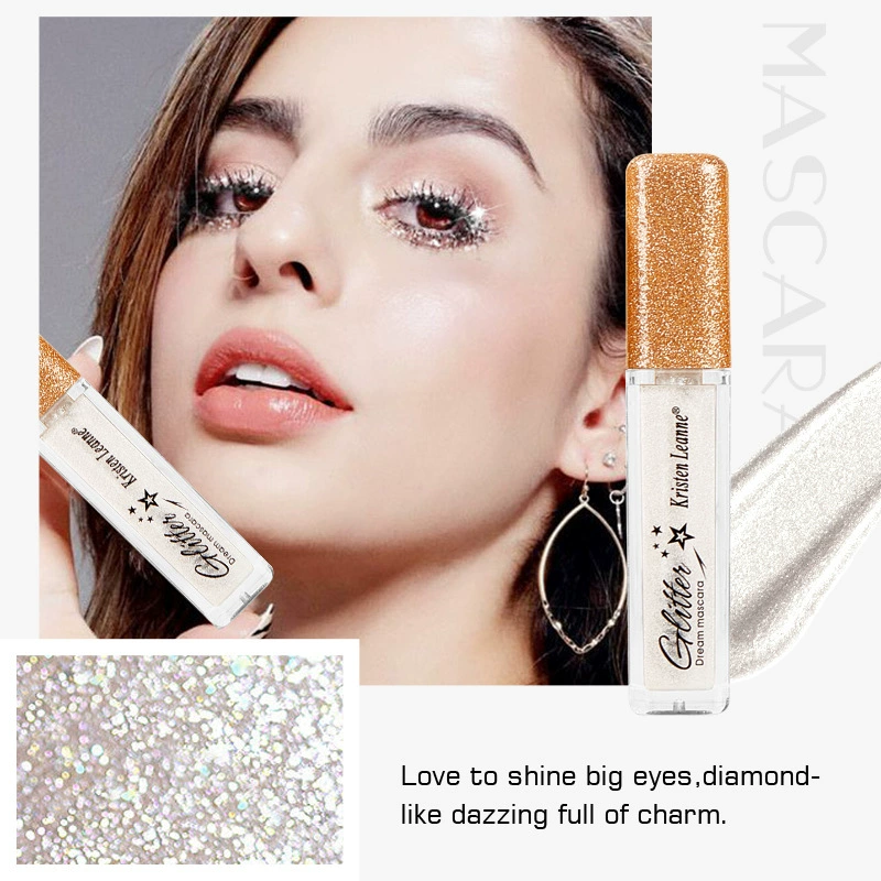 Shiny sparkle diamond color pearl glitter eye black