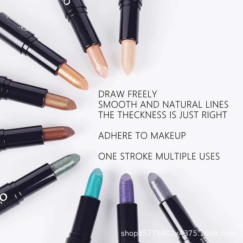 Concealer double head eye shadow stick brightens the highlight three-dimensional face