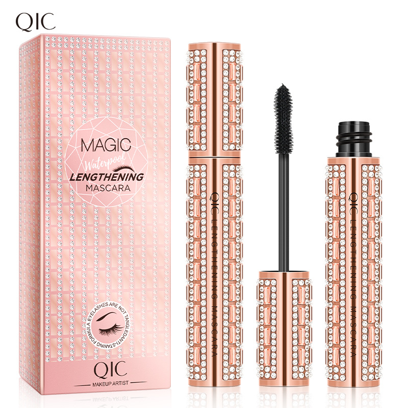 Star Diamond eye black Lengthens Thick curls up not smudge color makeup mascara primer