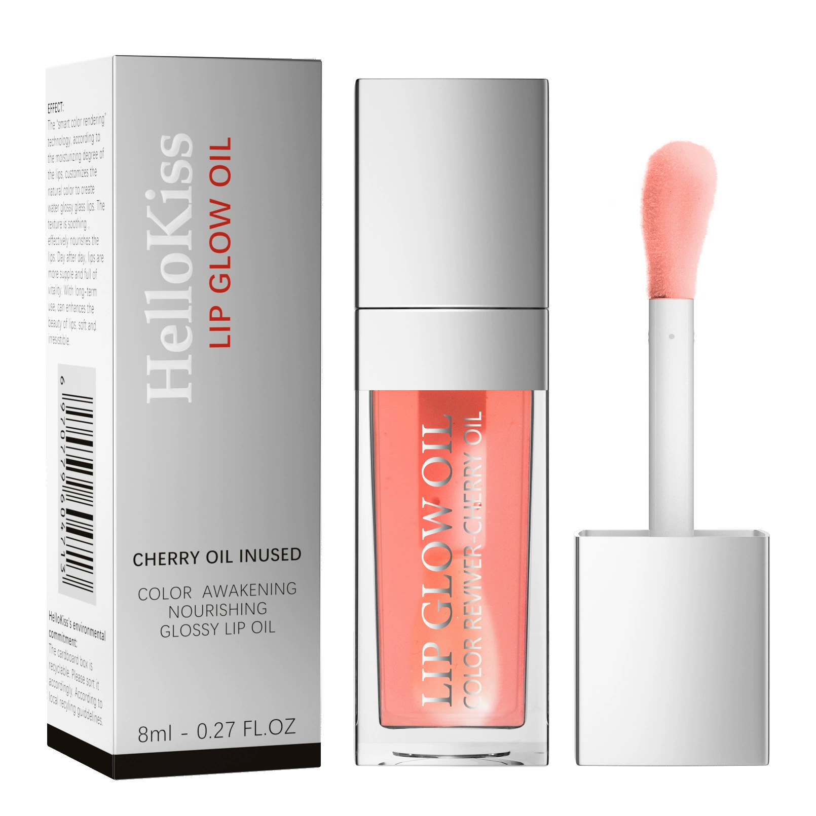 Lip oil moisturizes nourishes plump discolored lips