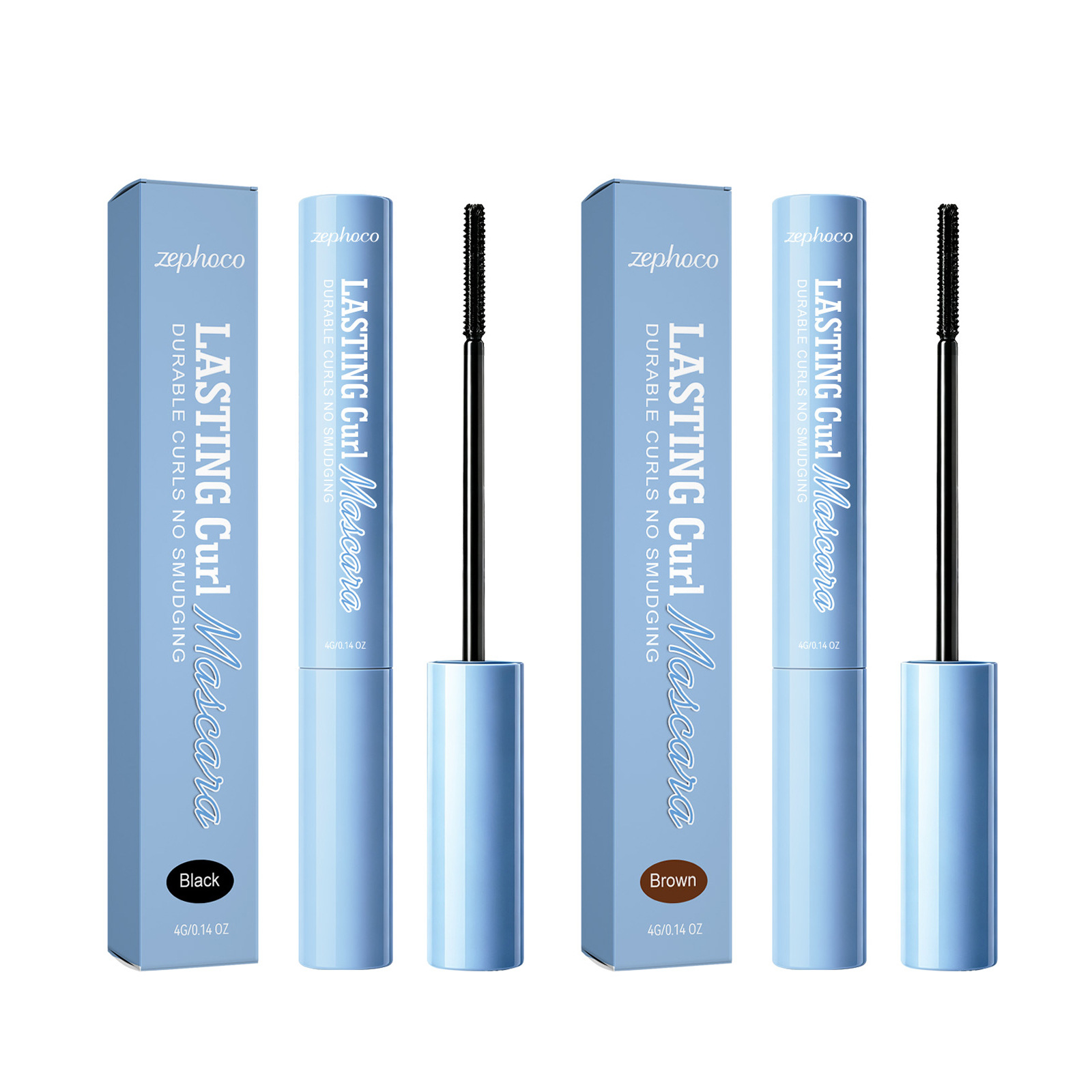 Mascara eye black naturally curled not easy to smudge finalize the design 