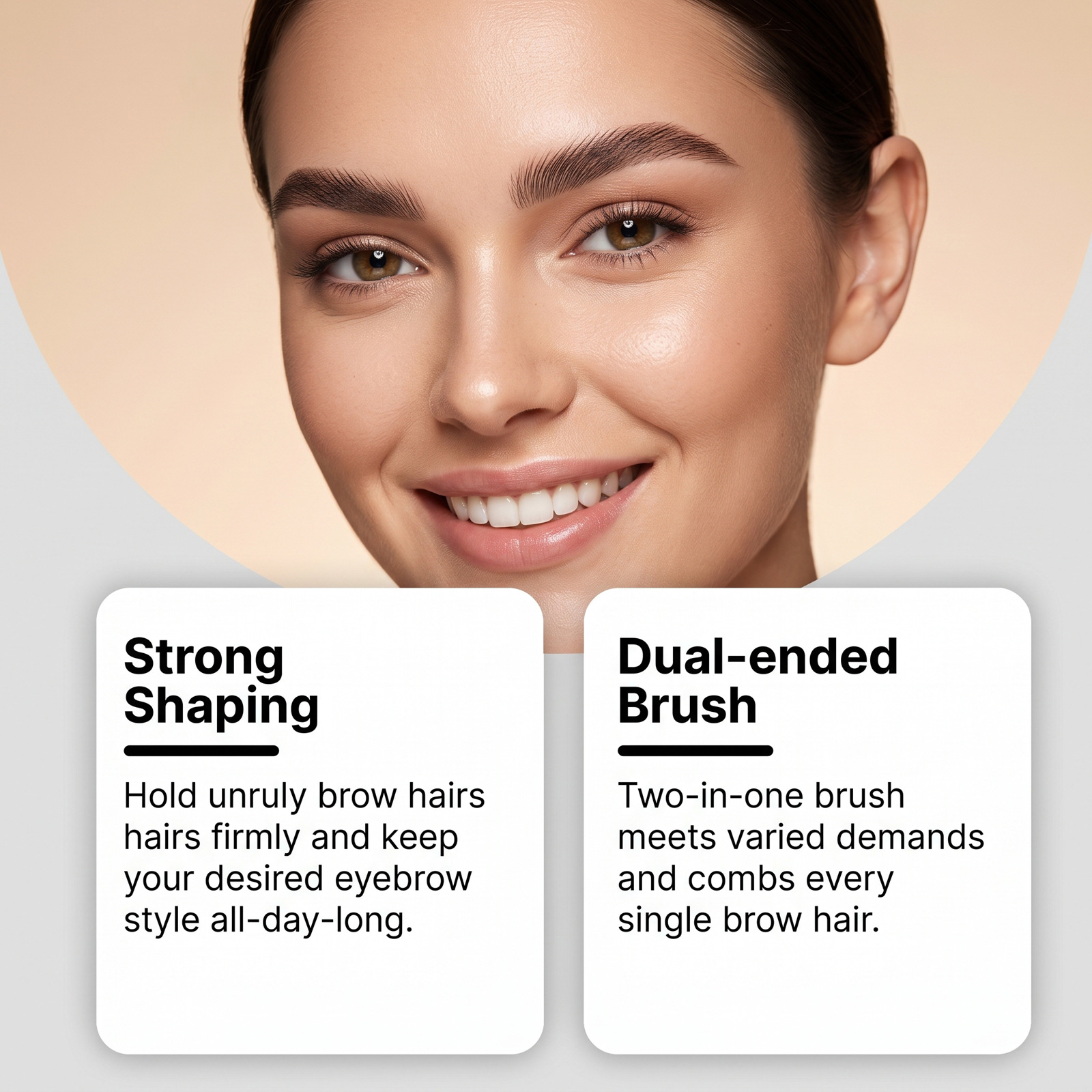 Eyebrows shaping gel silky smooth light daily create natural simple makeup - Image 5