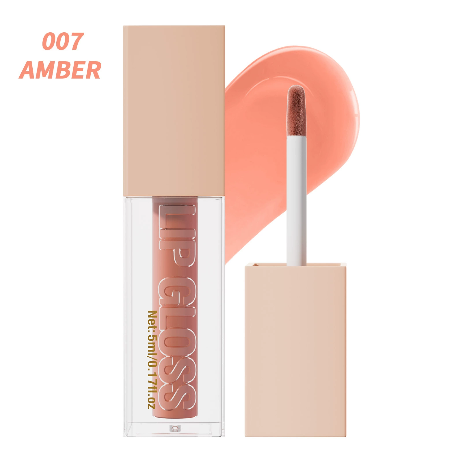 Eight color mirror water gloss lip gloss moisturizing fine shimmering pearl lip gloss - Image 7