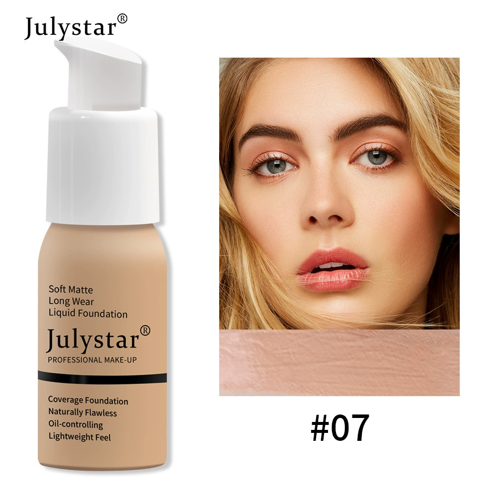 Oil control foundation make-up foundation make-up foundation cream concealer long-lasting makeup liquid foundation - Image 8