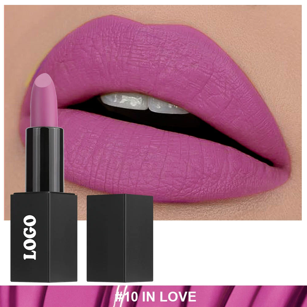 Cosmetics beauty personal care lipstick non stick cup non fading cup non fading matte matte matte lipstick - Image 11