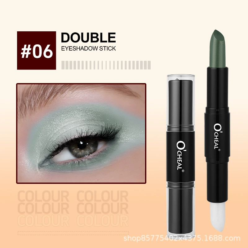Concealer double head eye shadow stick brightens the highlight three-dimensional face - Image 7