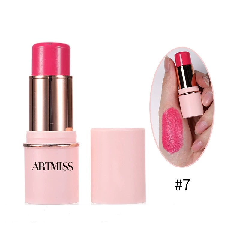 Red stick foreign trade rouge pen multi-purpose paste powder blusher matte cosmetic blush - Image 8