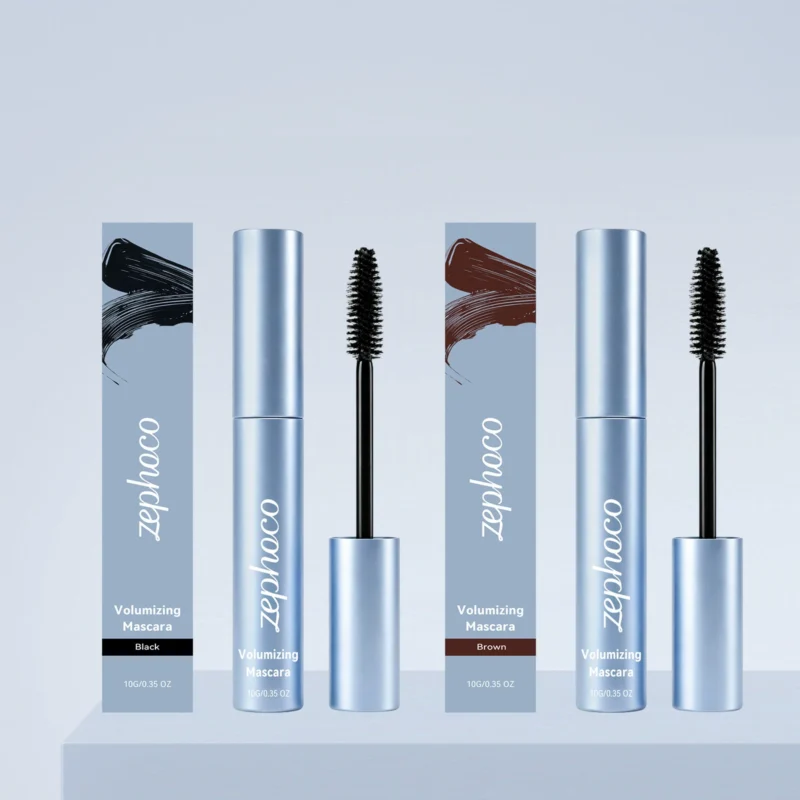 Dense eye black series natural mascara smooth color rendering easy to apply daily creating three-dimensional eye makeup