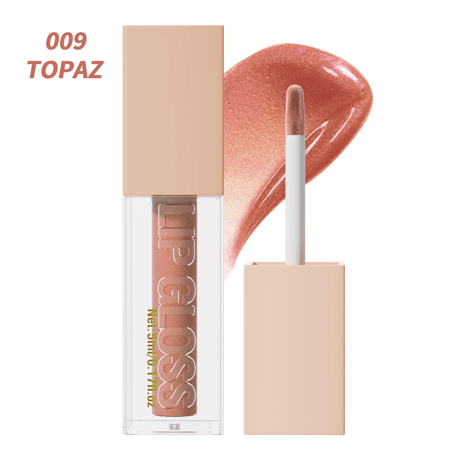 Eight color mirror water gloss lip gloss moisturizing fine shimmering pearl lip gloss - Image 9