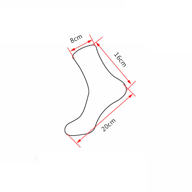 Silver Fiber DDS Conductive Socks Acupoint Massage Circulation Therapy Socks for Physiotherapy Salon - Image 6