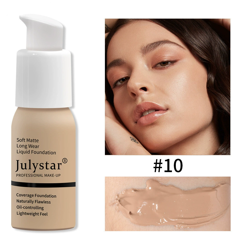 Oil control foundation make-up foundation make-up foundation cream concealer long-lasting makeup liquid foundation - Image 11