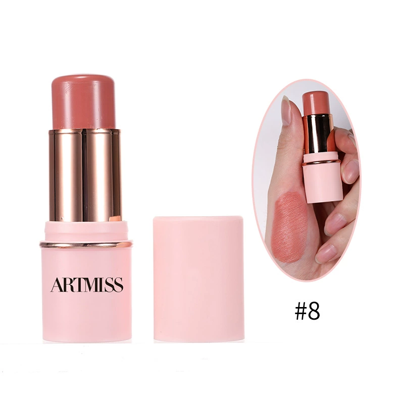 Red stick foreign trade rouge pen multi-purpose paste powder blusher matte cosmetic blush - Image 9
