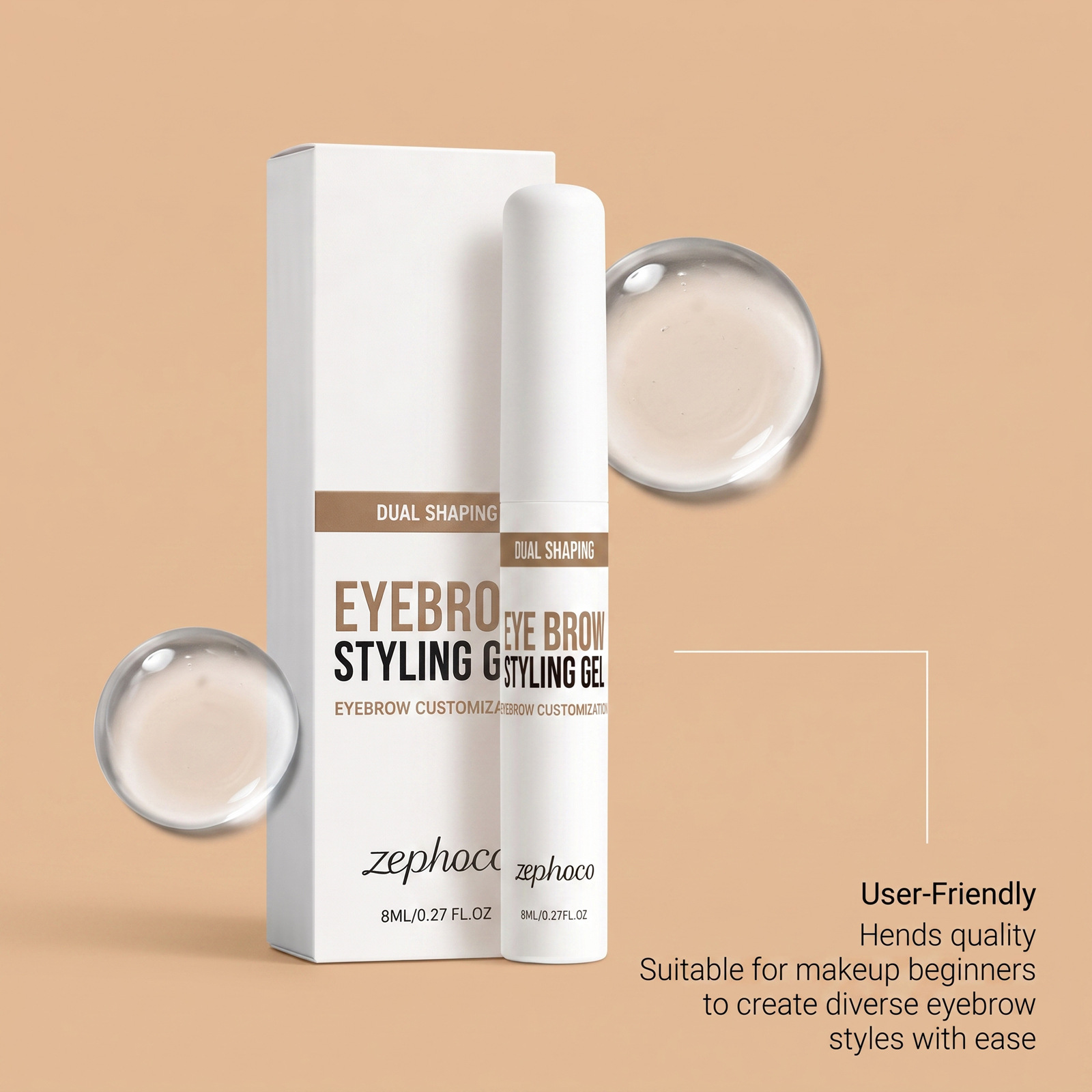 Eyebrows shaping gel silky smooth light daily create natural simple makeup - Image 7