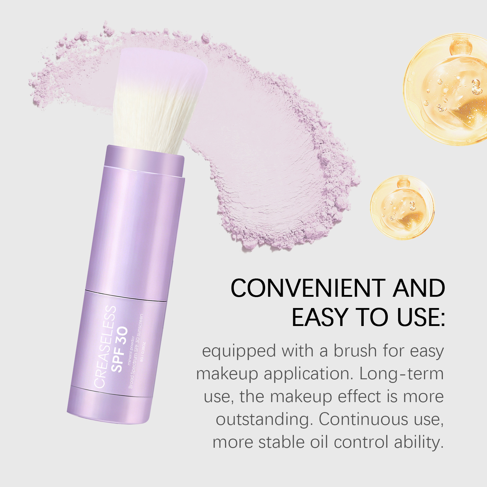 Mineral Protective Setting Powder Series Lightweight Breathable Delicate Natural Outdoor Protective Setting Powder - Image 4