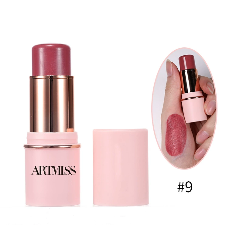 Red stick foreign trade rouge pen multi-purpose paste powder blusher matte cosmetic blush - Image 10