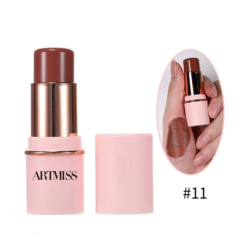 Red stick foreign trade rouge pen multi-purpose paste powder blusher matte cosmetic blush - Image 12