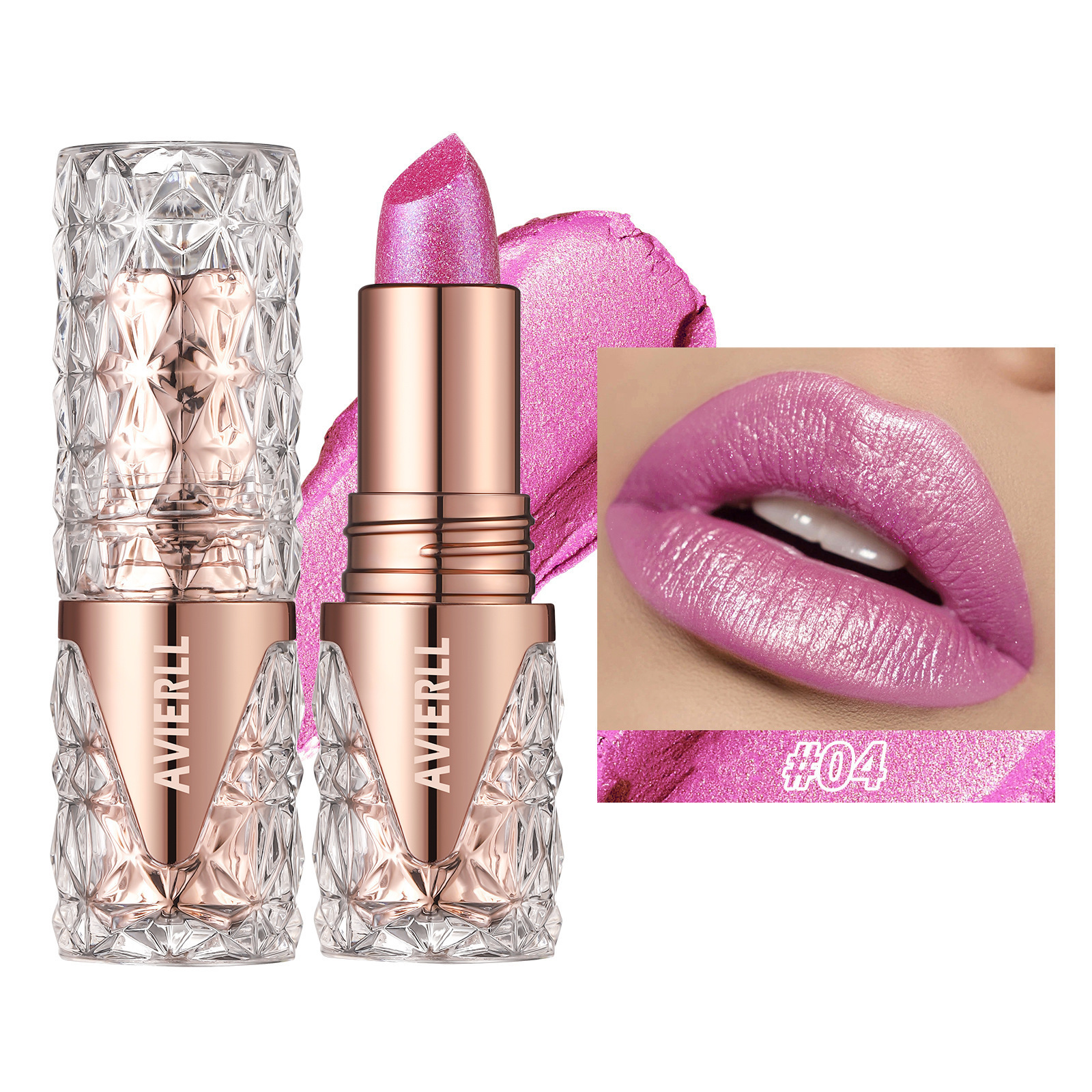 New Shiny Lipstick Durable Waterproof Pearl Shiny lipstick - Image 11