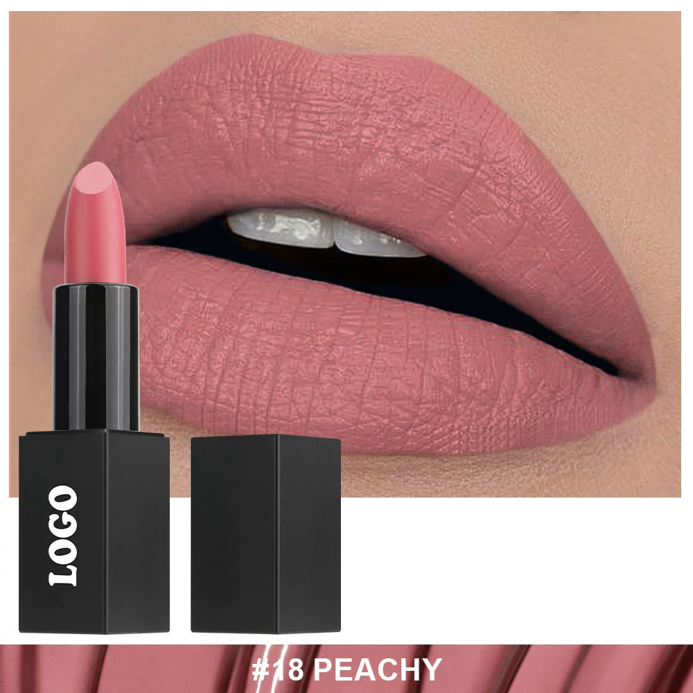 Cosmetics beauty personal care lipstick non stick cup non fading cup non fading matte matte matte lipstick - Image 19