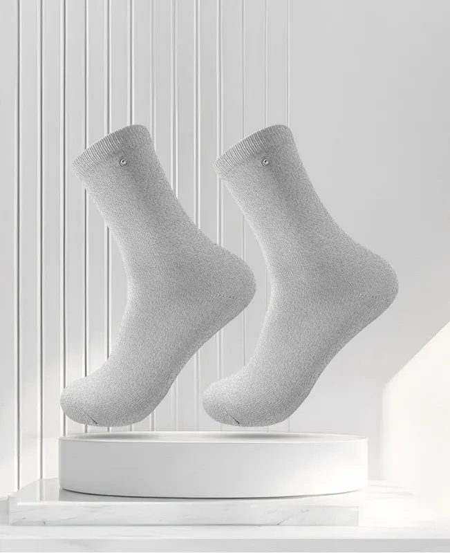 Silver Fiber DDS Conductive Socks Acupoint Massage Circulation Therapy Socks for Physiotherapy Salon