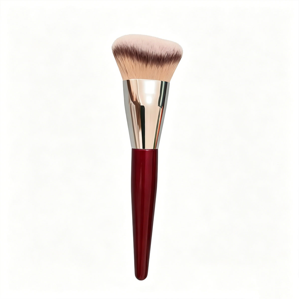 Red large triangular bevel slope concealer brush foundation make-up brush face repair brush - Image 2