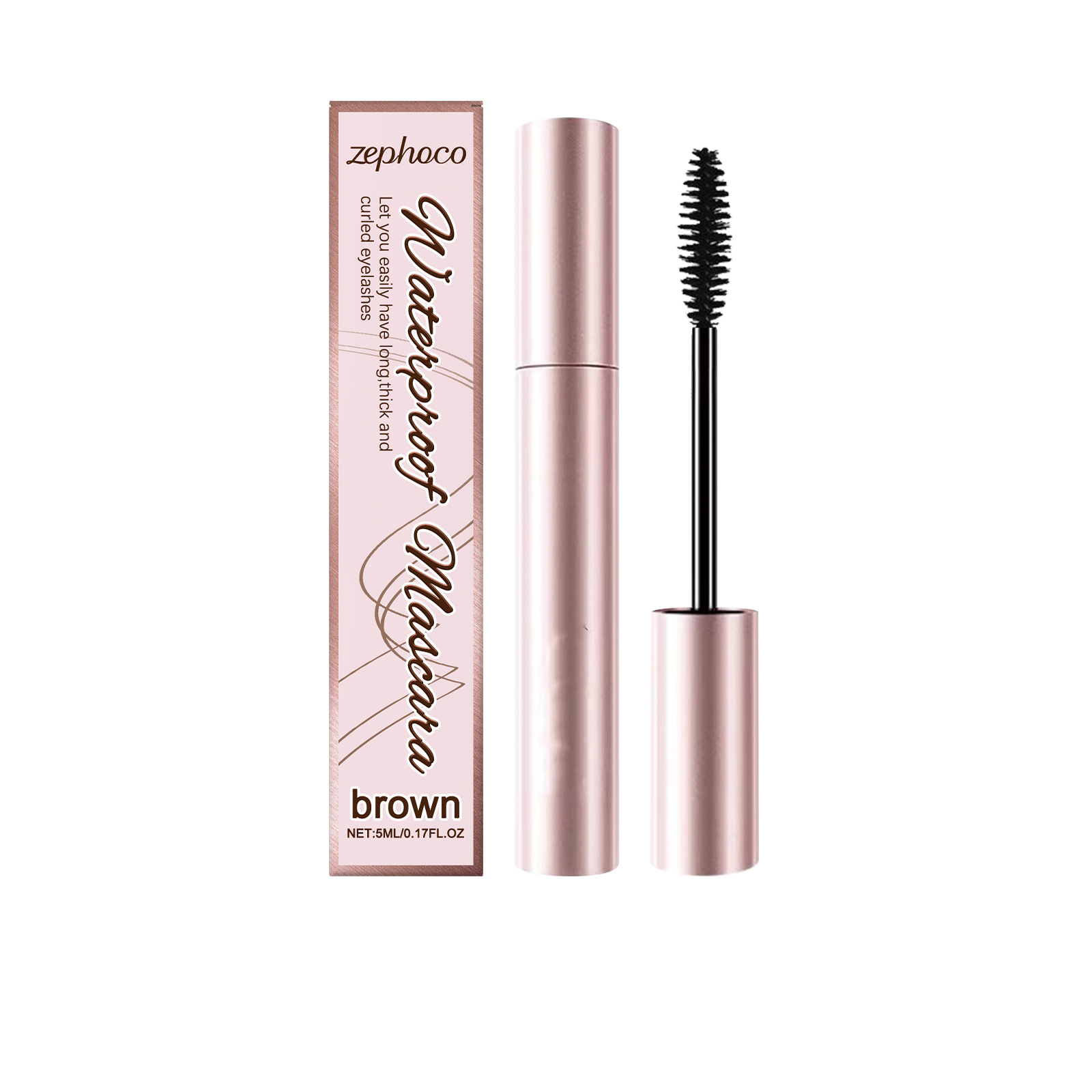 mascara curly eye black series natural beautiful slender durable not easy to take off makeup smudge-proof - Image 2