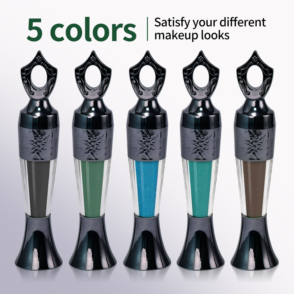Eyeliner Powder eyeliner Pen Green 5 Color long-lasting makeup