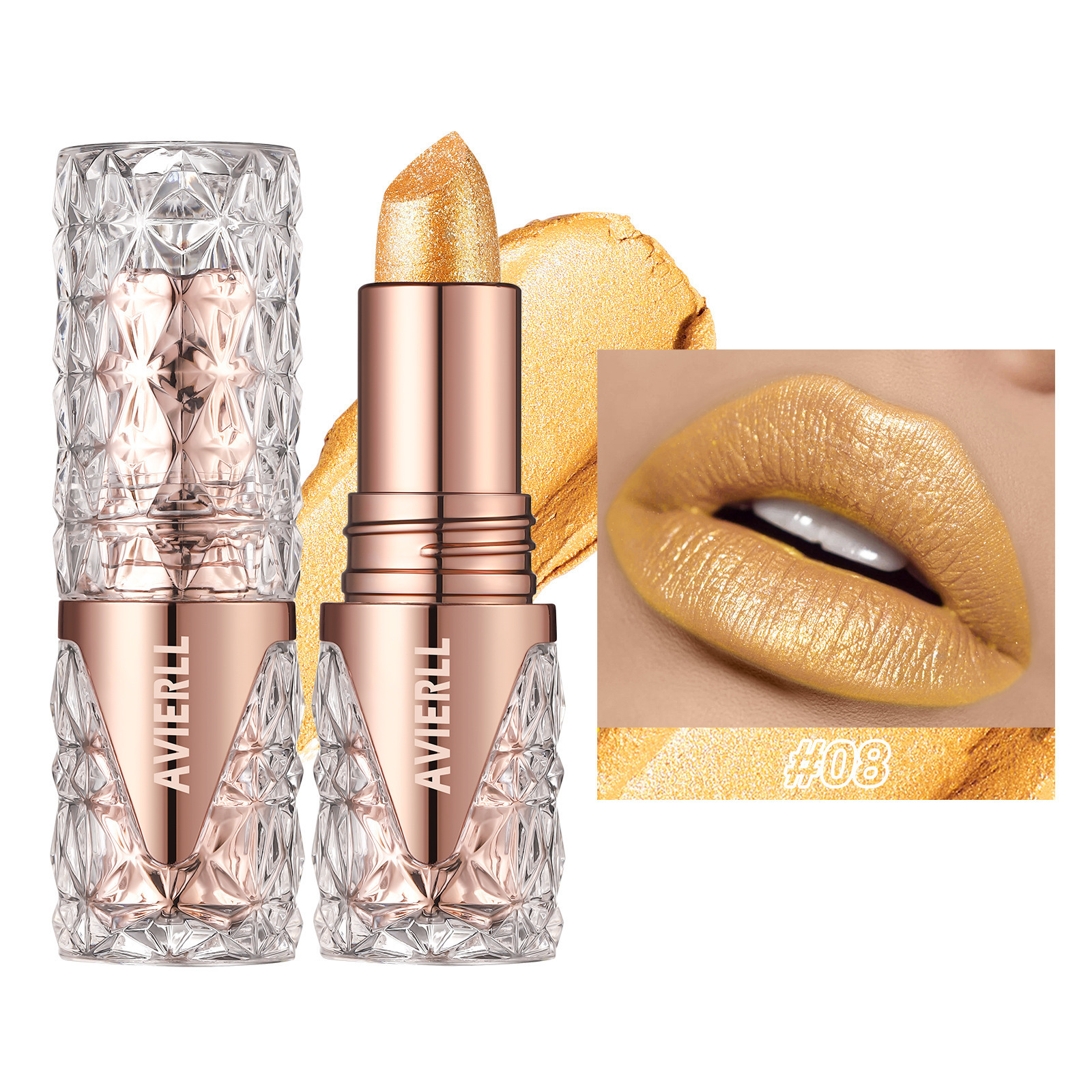 New Shiny Lipstick Durable Waterproof Pearl Shiny lipstick - Image 10