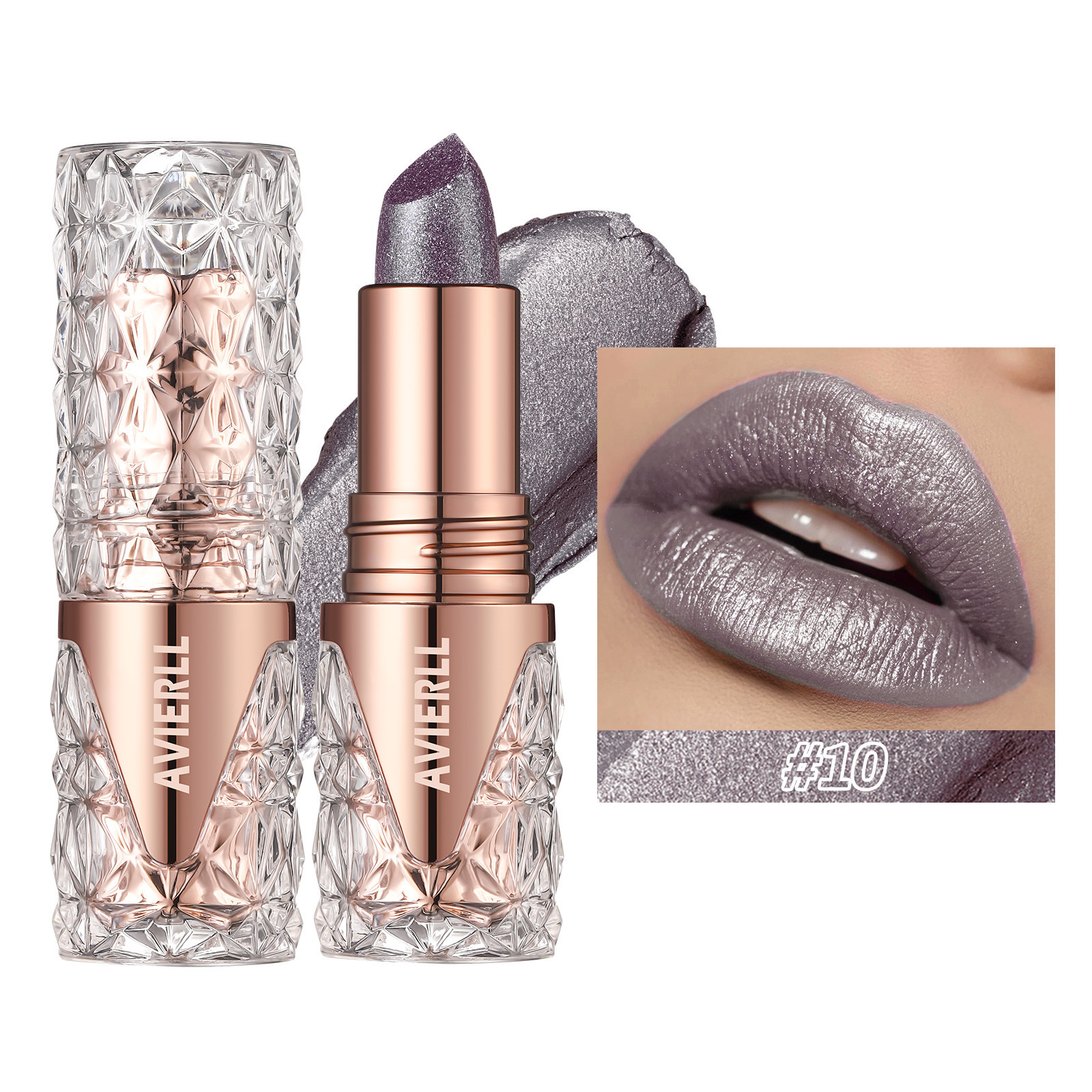 New Shiny Lipstick Durable Waterproof Pearl Shiny lipstick - Image 9
