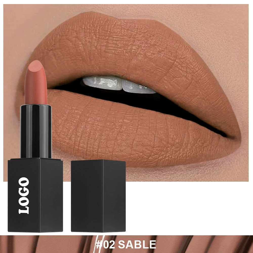 Cosmetics beauty personal care lipstick non stick cup non fading cup non fading matte matte matte lipstick - Image 3