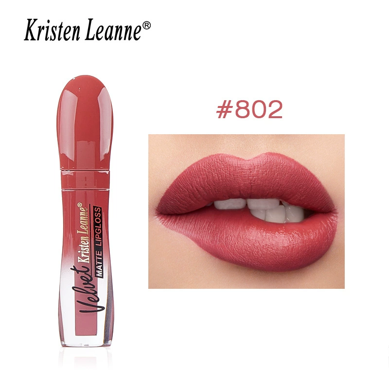Matte lip gloss matte lipstick non stick to cup non fading - Image 3
