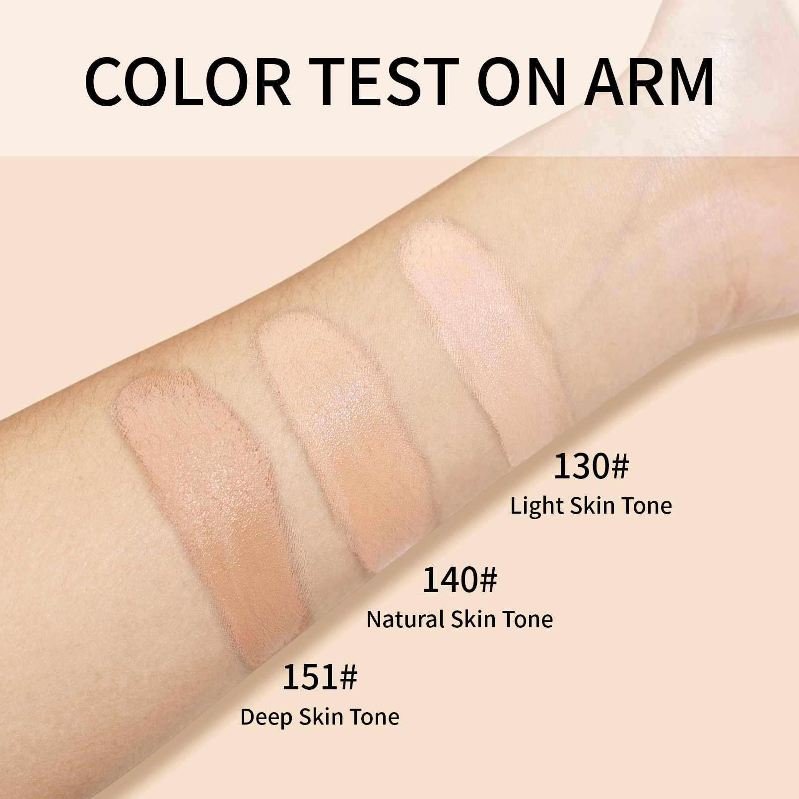 Skin softening foundation make-up concealer acne concealer black eye circles long-lasting non sticking powder - Image 5