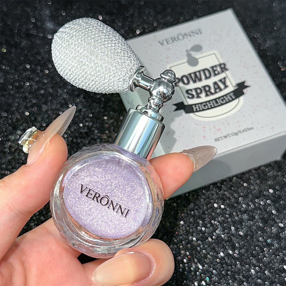 Airbag glitter high gloss powder spray fine glitter spray pearl light brightening fragrance powder glittering - Image 4