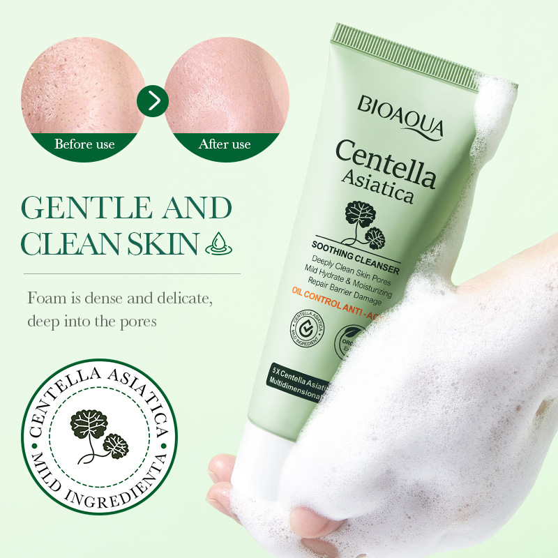Snow Grass Soothing Facial Cleanser Gentle Facial Cleanser - Image 5