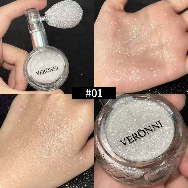 Airbag glitter high gloss powder spray fine glitter spray pearl light brightening fragrance powder glittering - Image 5