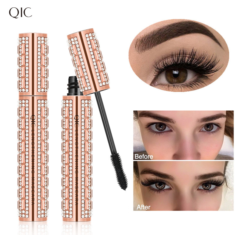 Star Diamond eye black Lengthens Thick curls up not smudge color makeup mascara primer - Image 5