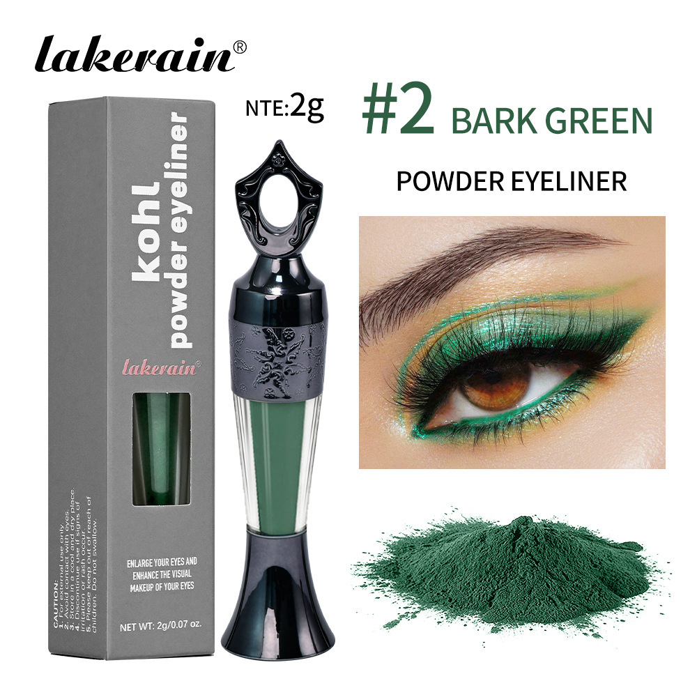 Eyeliner Powder eyeliner Pen Green 5 Color long-lasting makeup - Image 5