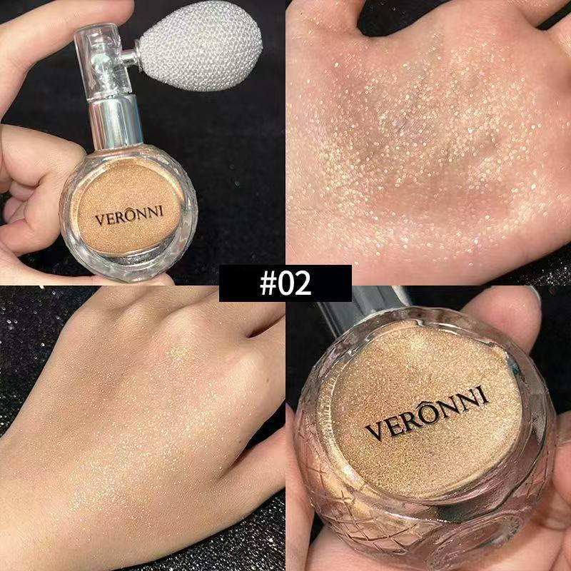 Airbag glitter high gloss powder spray fine glitter spray pearl light brightening fragrance powder glittering - Image 6
