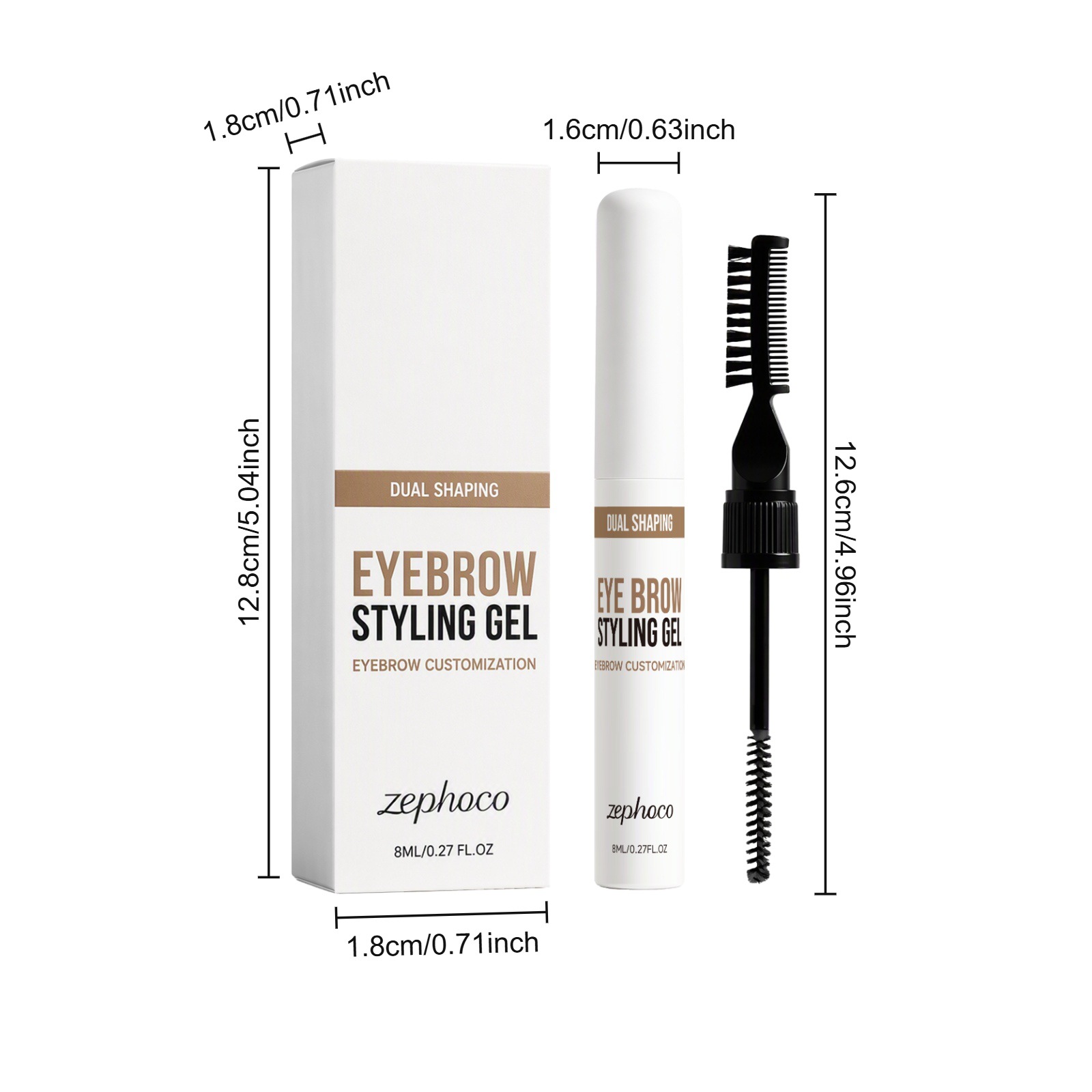 Eyebrows shaping gel silky smooth light daily create natural simple makeup - Image 2