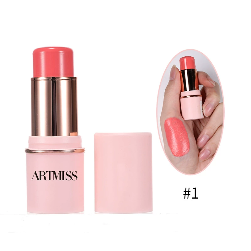 Red stick foreign trade rouge pen multi-purpose paste powder blusher matte cosmetic blush - Image 2