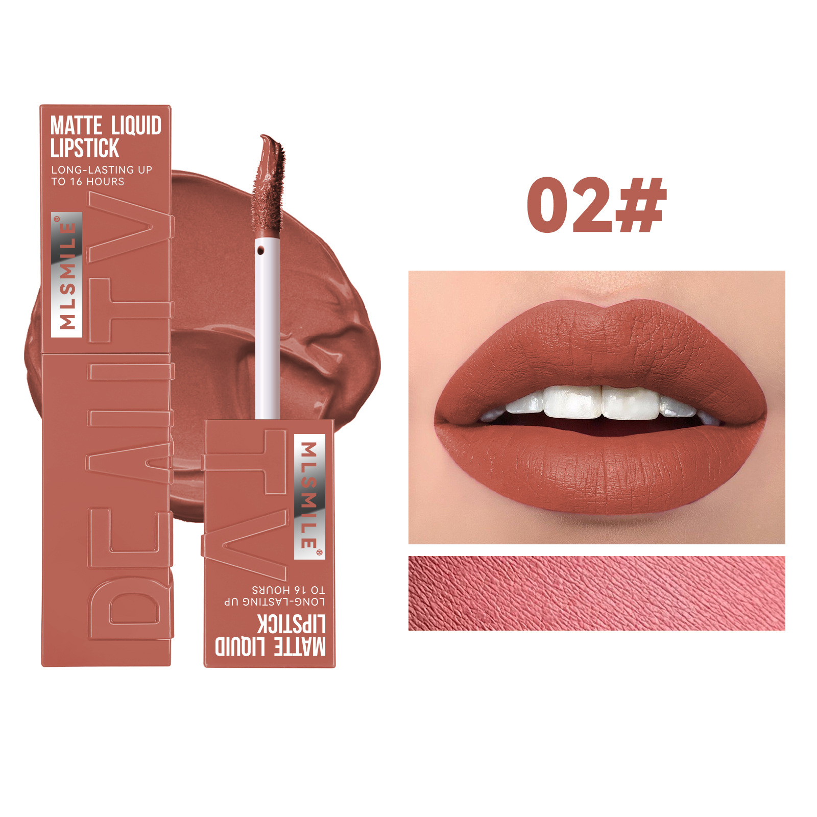 Matte matte finish Liquid lipstick smudge-proof velvet lip gloss colorfast - Image 6