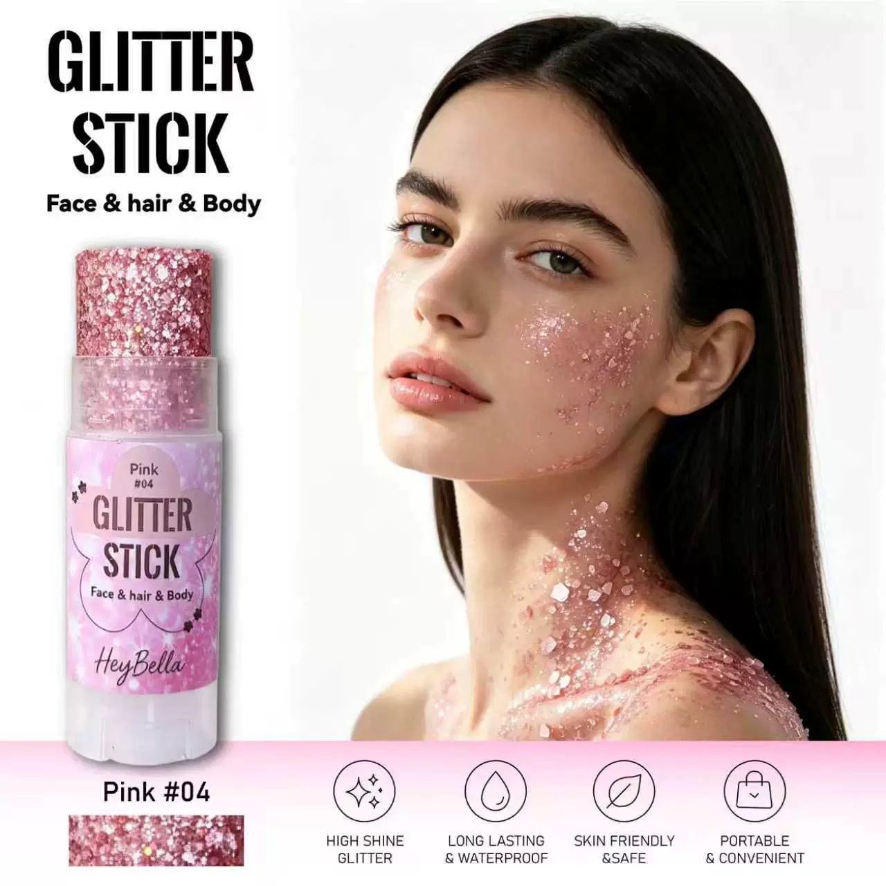 Sparkling sequins explosive stage makeup performance makeup - Image 4