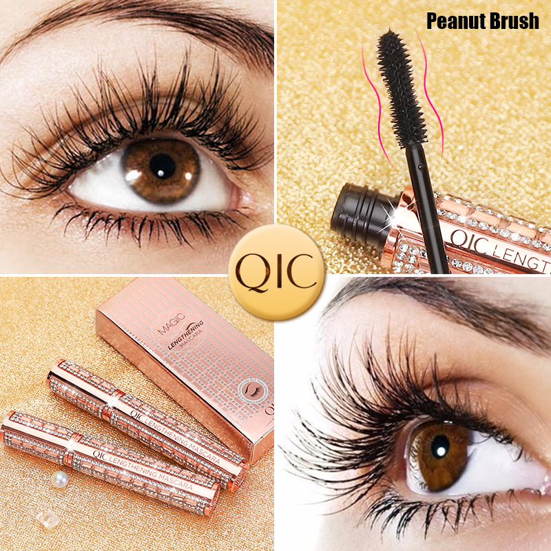 Star Diamond eye black Lengthens Thick curls up not smudge color makeup mascara primer - Image 6