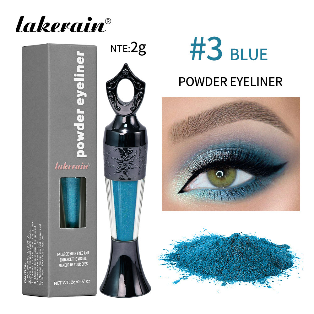 Eyeliner Powder eyeliner Pen Green 5 Color long-lasting makeup - Image 7