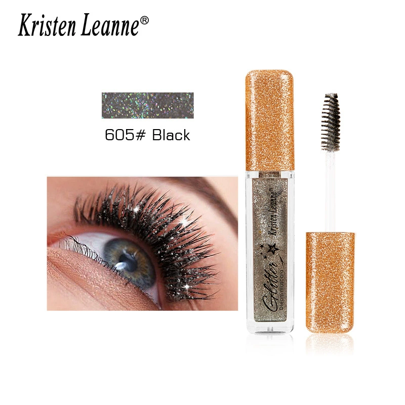 Shiny sparkle diamond color pearl glitter eye black - Image 6