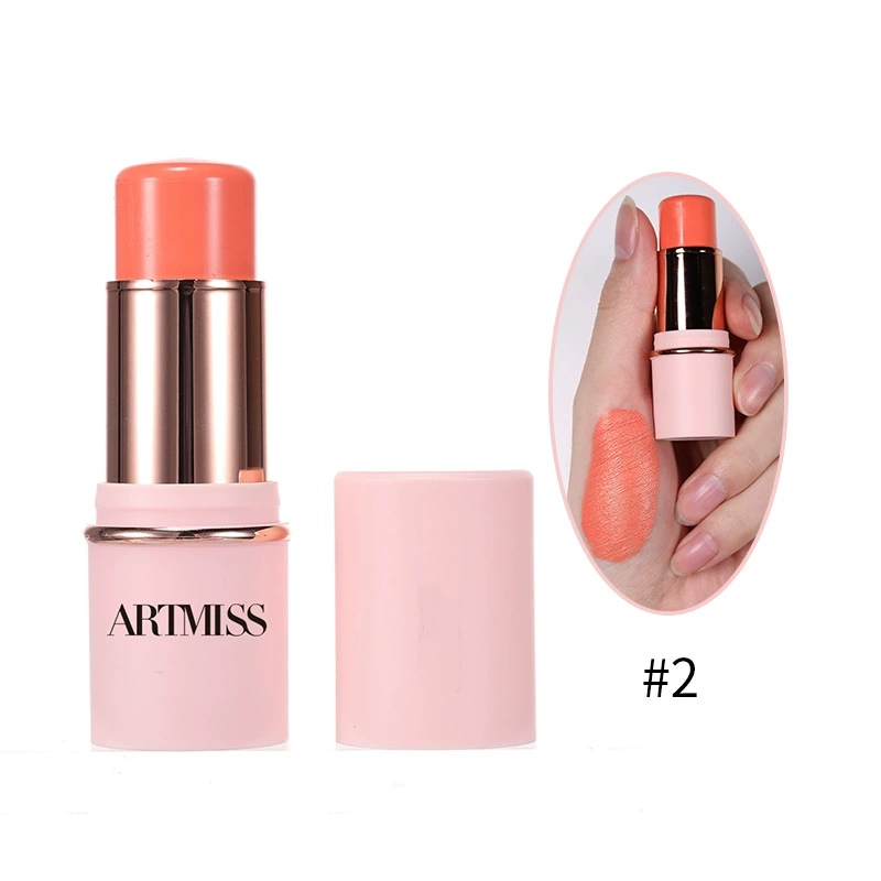 Red stick foreign trade rouge pen multi-purpose paste powder blusher matte cosmetic blush - Image 3