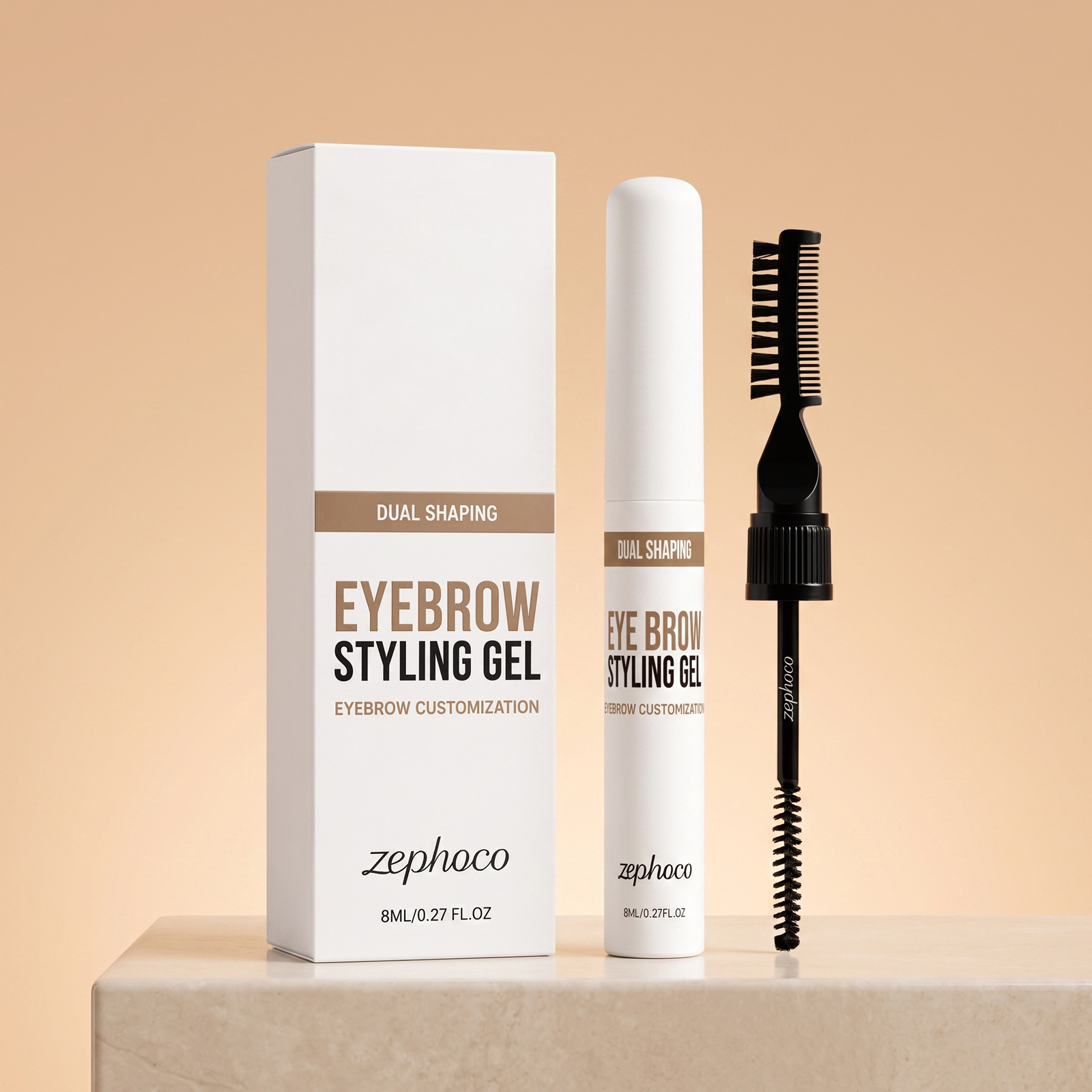 Eyebrows shaping gel silky smooth light daily create natural simple makeup 