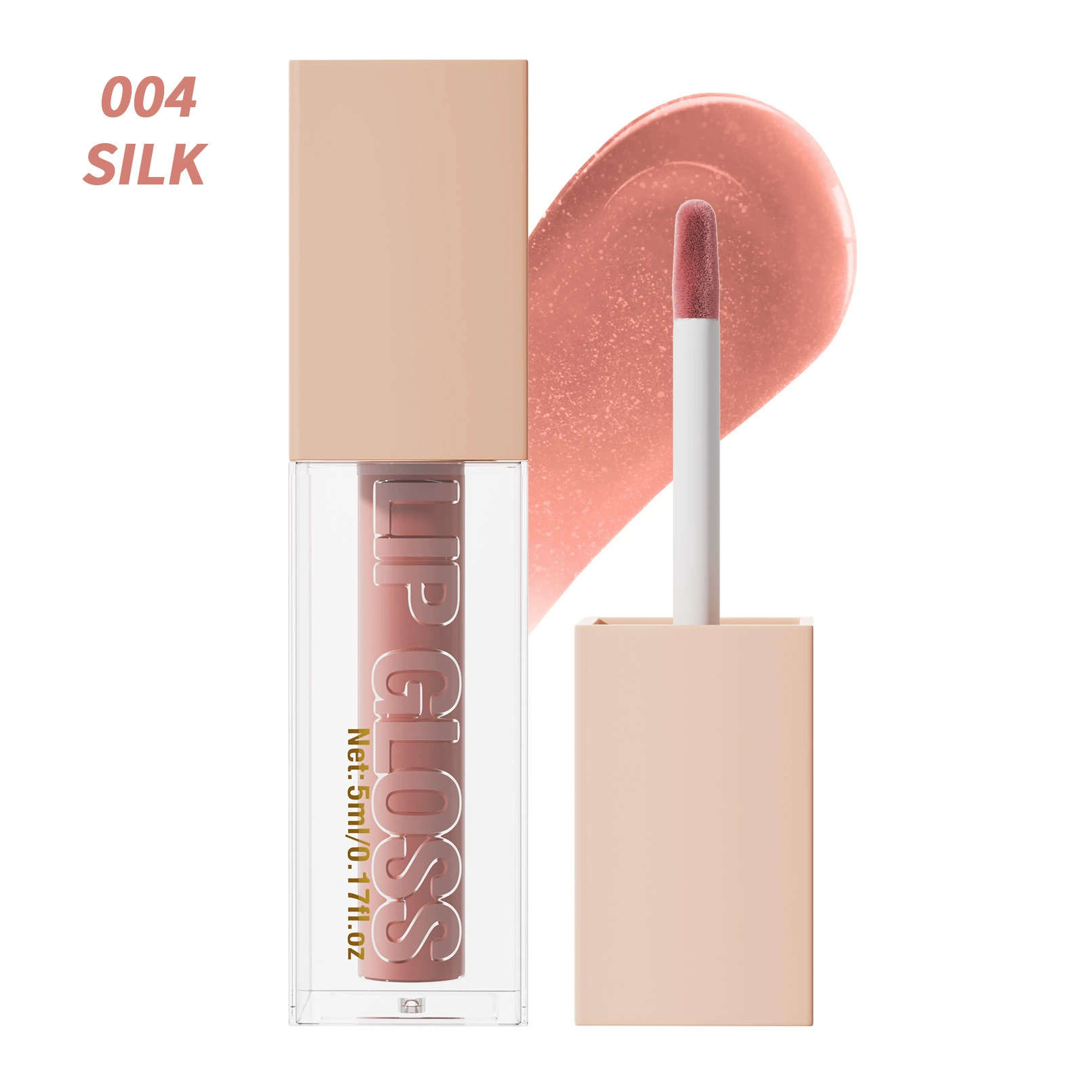 Eight color mirror water gloss lip gloss moisturizing fine shimmering pearl lip gloss - Image 4