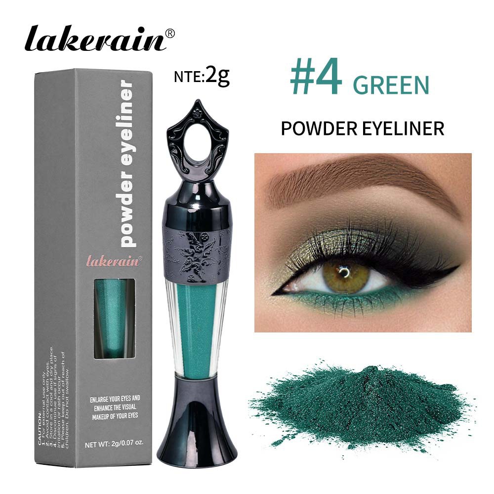 Eyeliner Powder eyeliner Pen Green 5 Color long-lasting makeup - Image 8